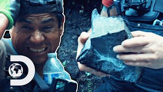 Carlos Hit By Exploding Boulder “You Almost Died Just Now”  Gold Rush White Water [upl. by Itak]