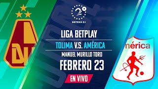 EN VIVO TOLIMA VS AMÉRICA  Con Quique Barona Jeferson Piña y Oscar Rivas [upl. by Mamie]