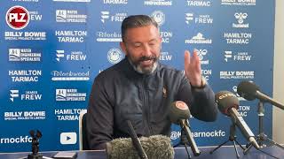 DEREK MCINNES FULL Press Conference  Kilmarnock vs Dundee [upl. by Lednem674]