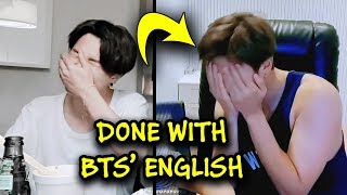 RM is so done with BTS english [upl. by Eirok]