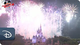 DisneyParksLIVE Highlights Disneys Celebrate America Fourth of July Fireworks [upl. by Desirae]