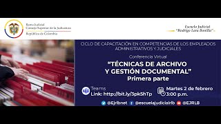 TÉCNICAS DE ARCHIVO Y GESTIÓN DOCUMENTAL  PRIMERA PARTE [upl. by Airlie]