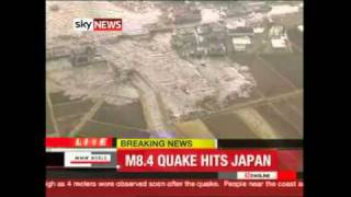 Japan Earthquake Tsunami Hits After 89 Quake [upl. by Gall]