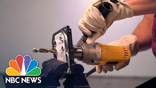 How To Demolish An Old Hard Drive And Keep Your Data Safe  NBC News [upl. by Tav]