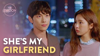 Yim Siwan turns Shin Saekyeong into his fake girlfriend with a kiss  Run On Ep 2 ENG SUB [upl. by Sidonnie]