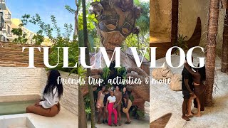 TULUM VLOG  FRIENDS TRIP CENOTES ACTIVITIES amp more [upl. by Mochun]