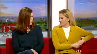 DERRY GIRLS Lisa McGee amp Saoirse  Monica Jackson Interview  Subtitled [upl. by Ronnoc]