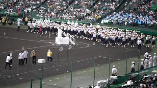 開会式「大会行進曲」 2022夏の甲子園 [upl. by Anelrats]