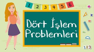 2 Sınıf  Dört İşlem Problemleri [upl. by Ttennej701]