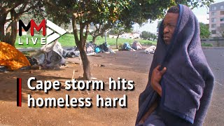 Gale force winds and heavy rain leave many exposed as storm lashes Cape Town [upl. by Nahem]