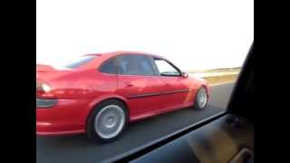 VW Passat 18T vs Opel Vectra B turbo [upl. by Ellemrac]