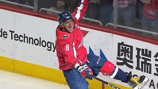 Alex Ovechkins 600th NHL goal [upl. by Cyprian]