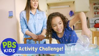 ACTIVITY CHALLENGE  The Curious Collapsing Bottle  PBS KIDS [upl. by Akiram]