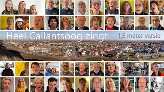 Heel Callantsoog zingt 15 meter versie [upl. by Tremayne]