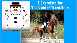 3 Exercises to Improve the Canter Transition [upl. by Nikola]