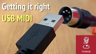 USB amp MIDI Everything you need to know to get it right USB MIDI Host vs Interface explained [upl. by Halika]