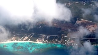 ANGUILLA ISLAND BEACHES AMAZING VIEW over Anguilla before landing Sxm [upl. by Zeiger]