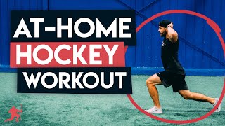 AT HOME HOCKEY FOLLOW ALONG WORKOUT 🏒 [upl. by Melnick860]