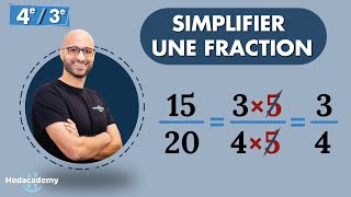 COMMENT SIMPLIFIER UNE FRACTION [upl. by Anawaj]