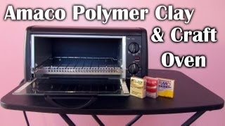 Amaco Polymer Clay amp Craft Oven Info Demo amp Review [upl. by Lindsey]