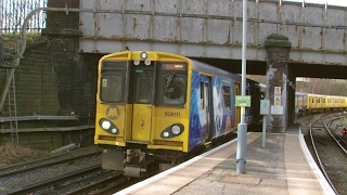 Half an Hour at 216  Birkenhead North Station 1022017  Class 507 508 terminus [upl. by Isolt]