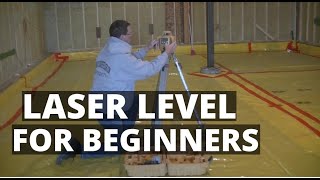 How To Use A Laser Level SelfLeveling Laser Basics [upl. by Otreblif931]