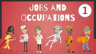 Jobs and Occupations for Kids  Jobs Vocabulary [upl. by Knepper]