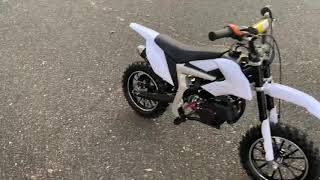 Mototec Demon 50cc dirt bike [upl. by Colman]