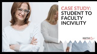 Nurse Dilemma Case Study Student to Faculty Incivility [upl. by Nomaid]