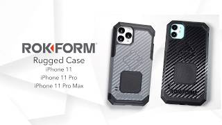 Rokform New Rugged iPhone 11 Cases [upl. by Ecirtnom]