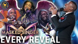 Every Masked Singer Reveal Season 1 Season 2 Season 3 [upl. by Danete]