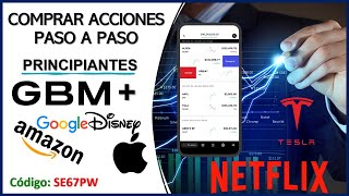 Comprar acciones en GBM principiantes 20232024 APP  Tutorial de como comprar en gbmhomebroker [upl. by Ahsitan]