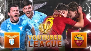 LAZIO  ROMA ⚽️🏆 YOUTUBER LEAGUE [upl. by Murage]