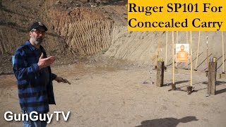 The Ruger SP101 357 Magnum for Concealed Carry [upl. by Eilla]