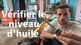 TUTO Comment faire le niveau dhuile dune tondeuse [upl. by Livingstone]