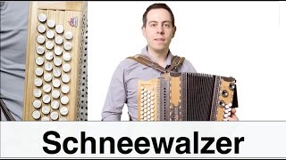 Schneewalzer  Lernvideo  GCFB  QuetschnAcademy  Steirische Harmonika [upl. by Herta]