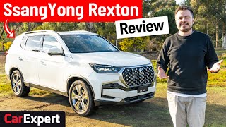 SsangYong Rexton 2022 review 7 seat SUV with Nappa leather [upl. by Auhsaj]