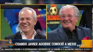 El DÍA que Javier AGUIRRE DESCUBRIÓ a Leo MESSI [upl. by Fulcher]