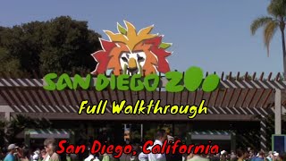 San Diego Zoo Full Tour  San Diego California [upl. by Uriel]