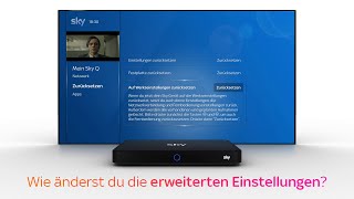 Sky Service Tutorial  Erweiterte Einstellungen [upl. by Sida]