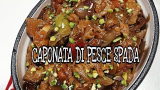 CAPONATA DI PESCE SPADA [upl. by Olim]