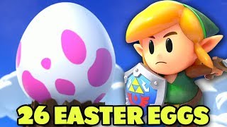 Links Awakening  26 Easter Eggs Secrets amp References Nintendo Switch [upl. by Macpherson699]