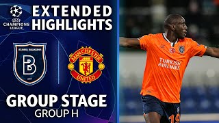 Istanbul Basaksehir vs Manchester United Extended Highlights  Group Stage  Group H  UCL on CBS [upl. by Alleynad]