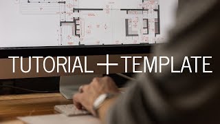 Improve Your CAD Drawings  START TO FINISH tutorial  template [upl. by Htez296]