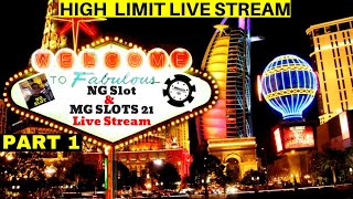 5000 High Limit Slot Play wMGSlots 21 From LAS VEGAS [upl. by Meerak]