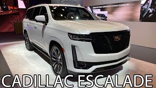 2021 Cadillac Escalade First Look UpClose Details [upl. by Turino]