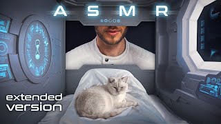 ASMR 8 Hour Sleep Cycle in Outer Space Extended Version The Future of Sleep Technology SciFi [upl. by Elokcin280]