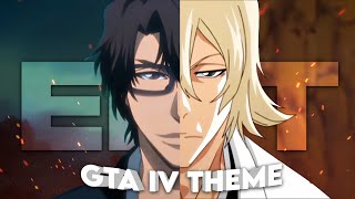 Aizen x Urahara  GTA IV Theme Edit [upl. by Sauder]