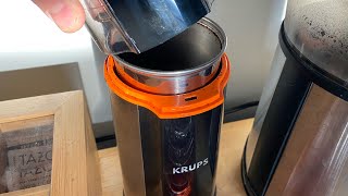 Krups coffee grinder silent vortex follow up review [upl. by Apfelstadt]