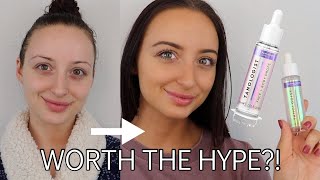 TANOLOGIST FACE  BODY DROPS HONEST REVIEW  DEMO  FIRST IMPRESSION  SELF TANNER REVIEW [upl. by Ariom623]